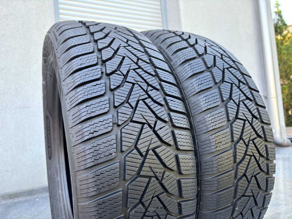 2szt zimowe 205/60R16 Uniroyal 7,4mm 2021r świetny stan! Z5354 gwaran