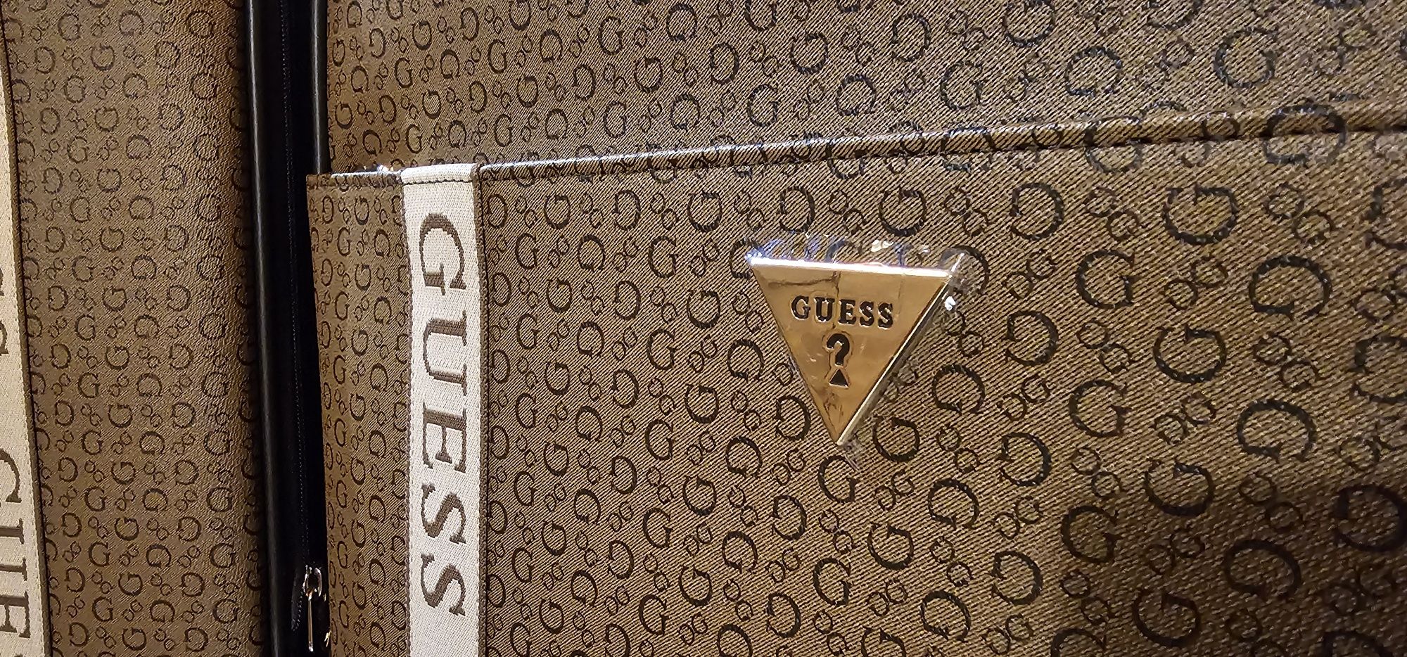 Walizka Walizki zestaw Walizek Guess Plecak Charlestown cocoa
