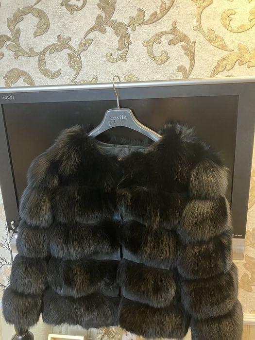 Шубка автоледи финский песец