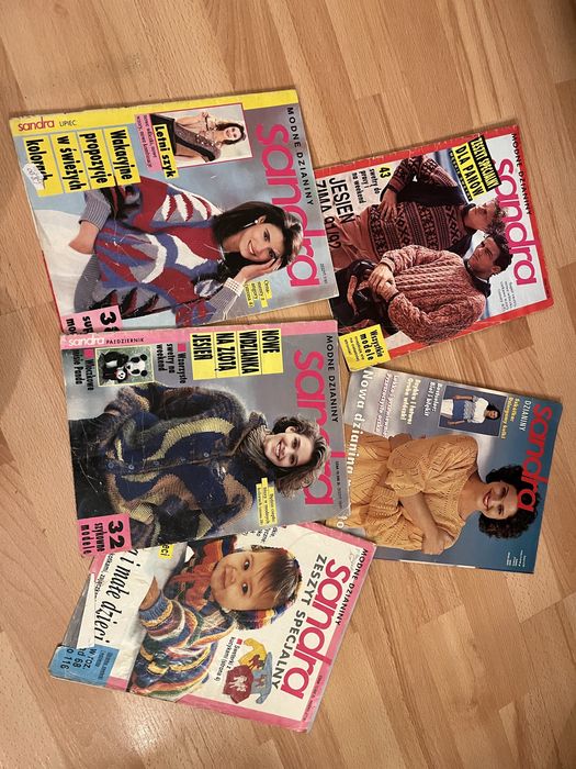 Stare czasopisma gazety robotki reczne lata 90