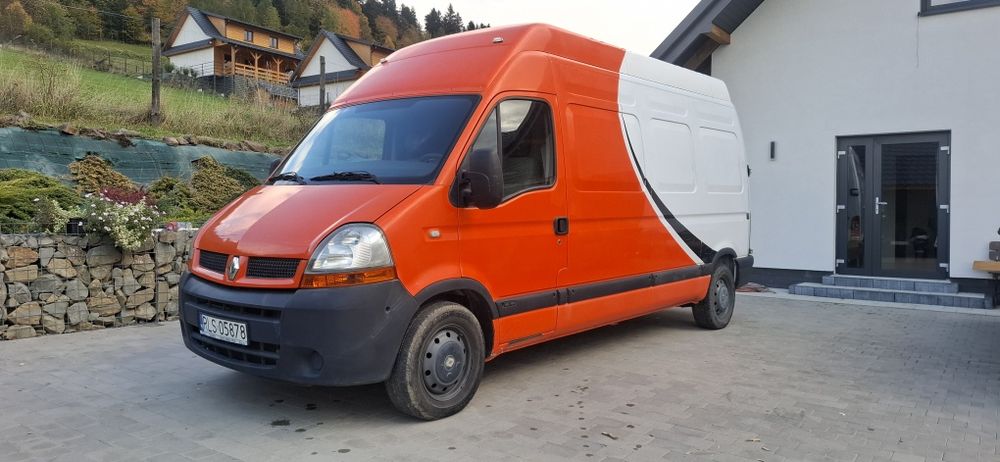 Renault master L3H3 2.5 DCI Przebieg 240000km