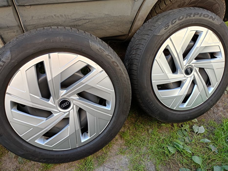 Koła 5x112 8Jx19H2 ET45 oryginał Audi Q4 etron + opony zima 235/55 R19