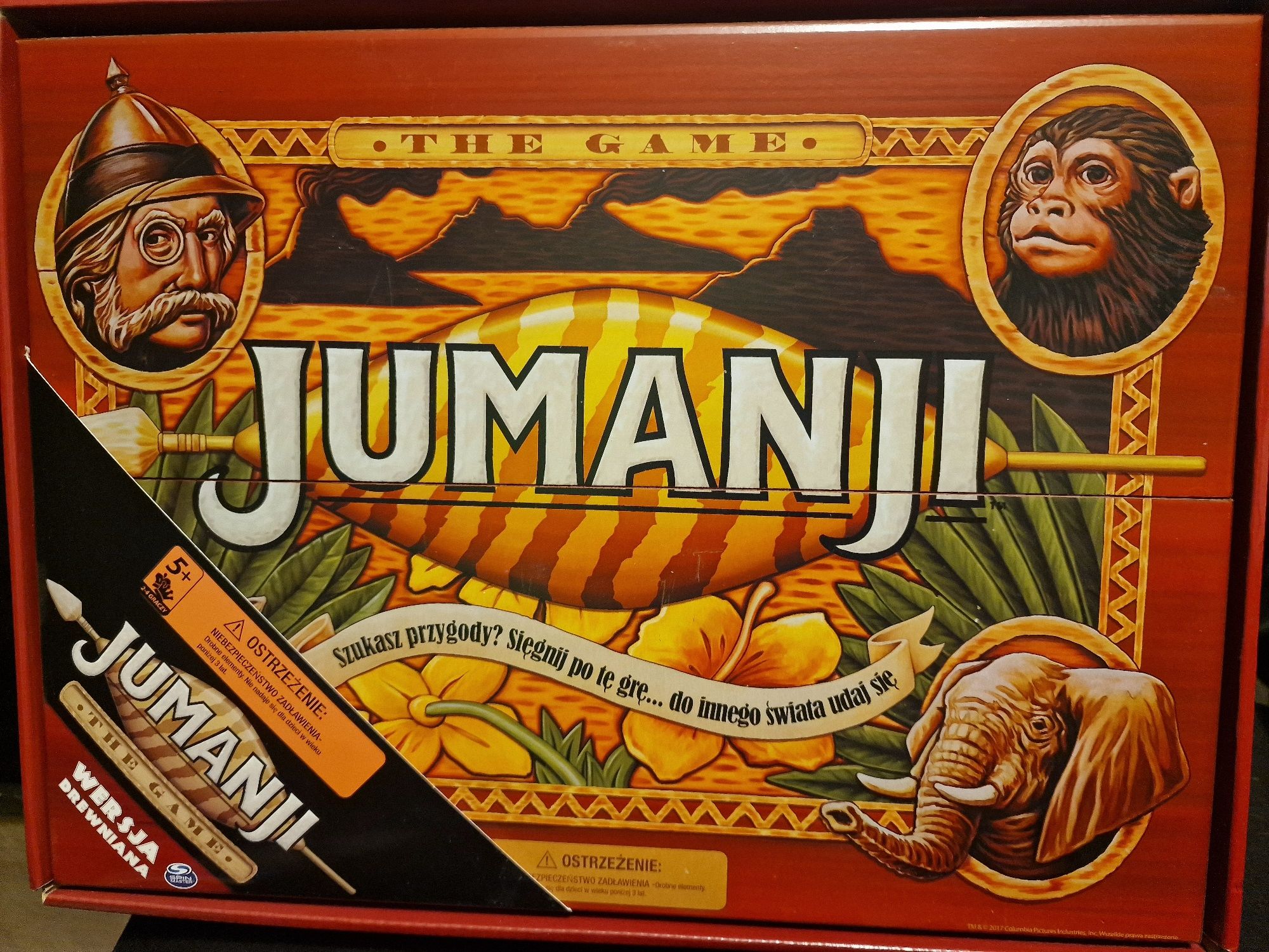 Gra planszowa Jumanji wersja drewniana
