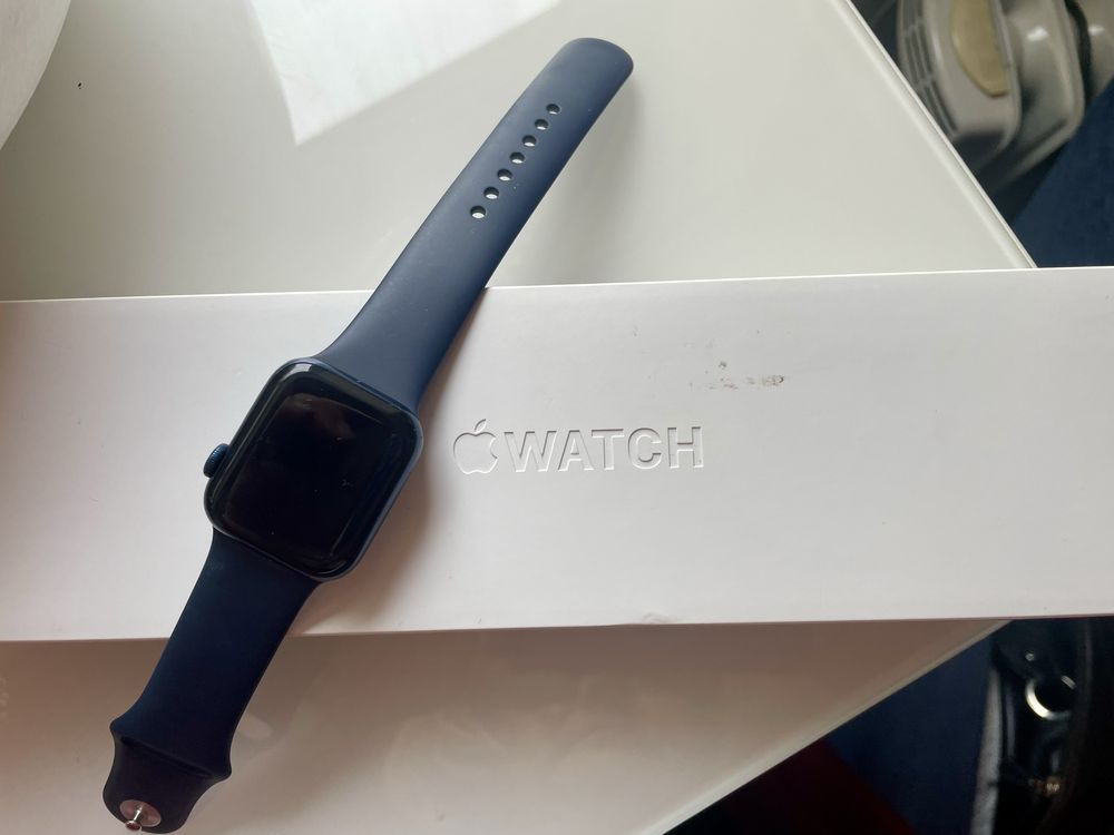 Apple Watch Blue Aluminum Case