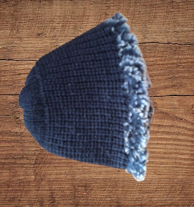 Czapka z futerkiem królika