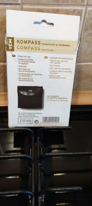 Компас новий не використовувався .