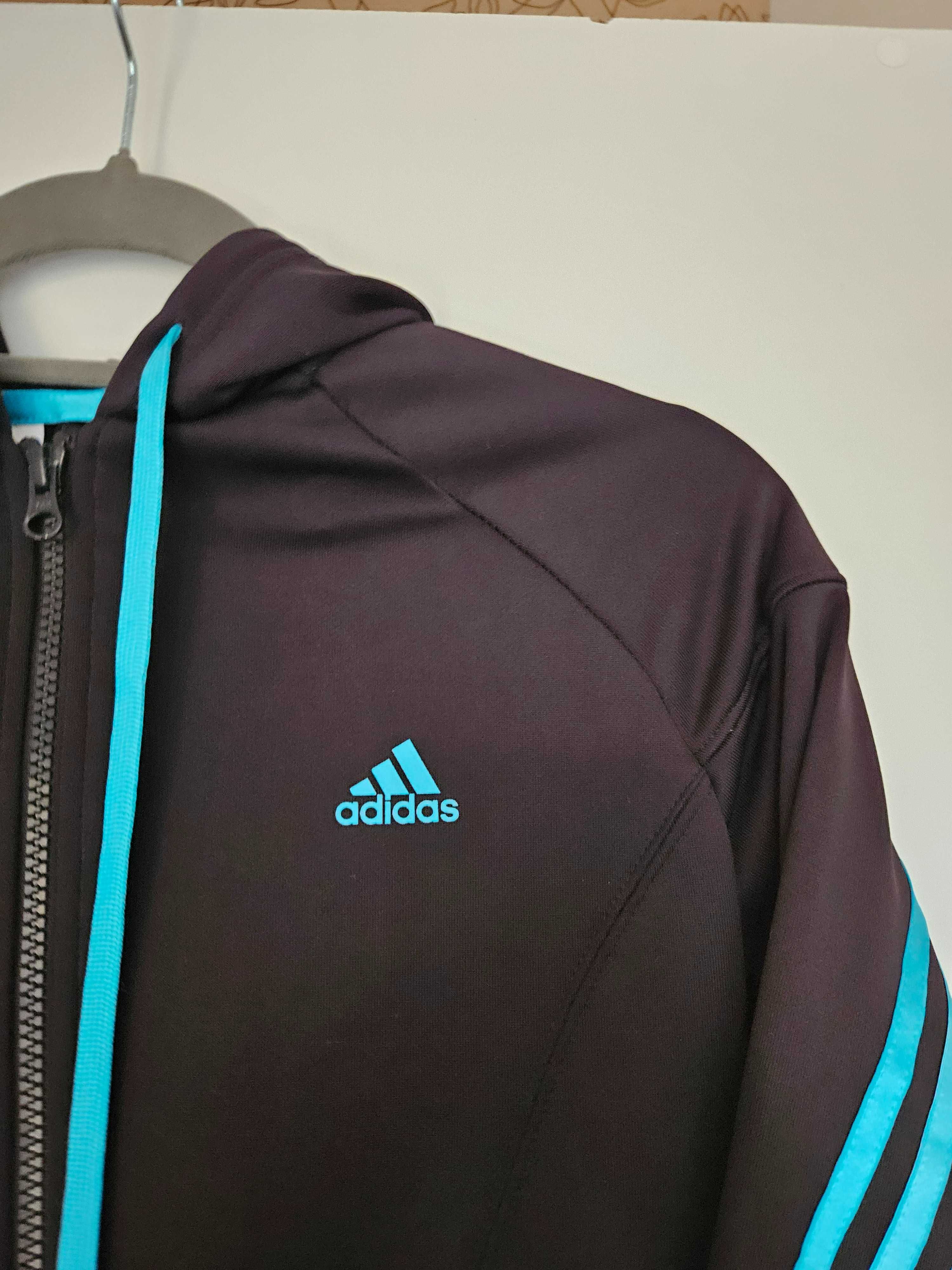Bluza czarna, Adidas rozmiar M