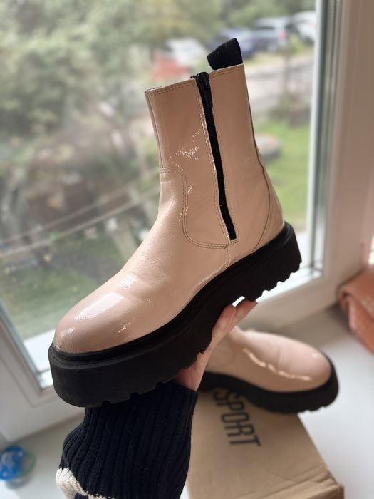 Zara чоботи челсі