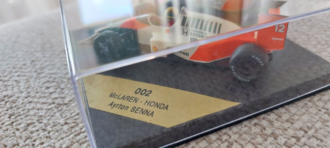 Miniatura F1 Maclaren Honda (Ayrton Senna)