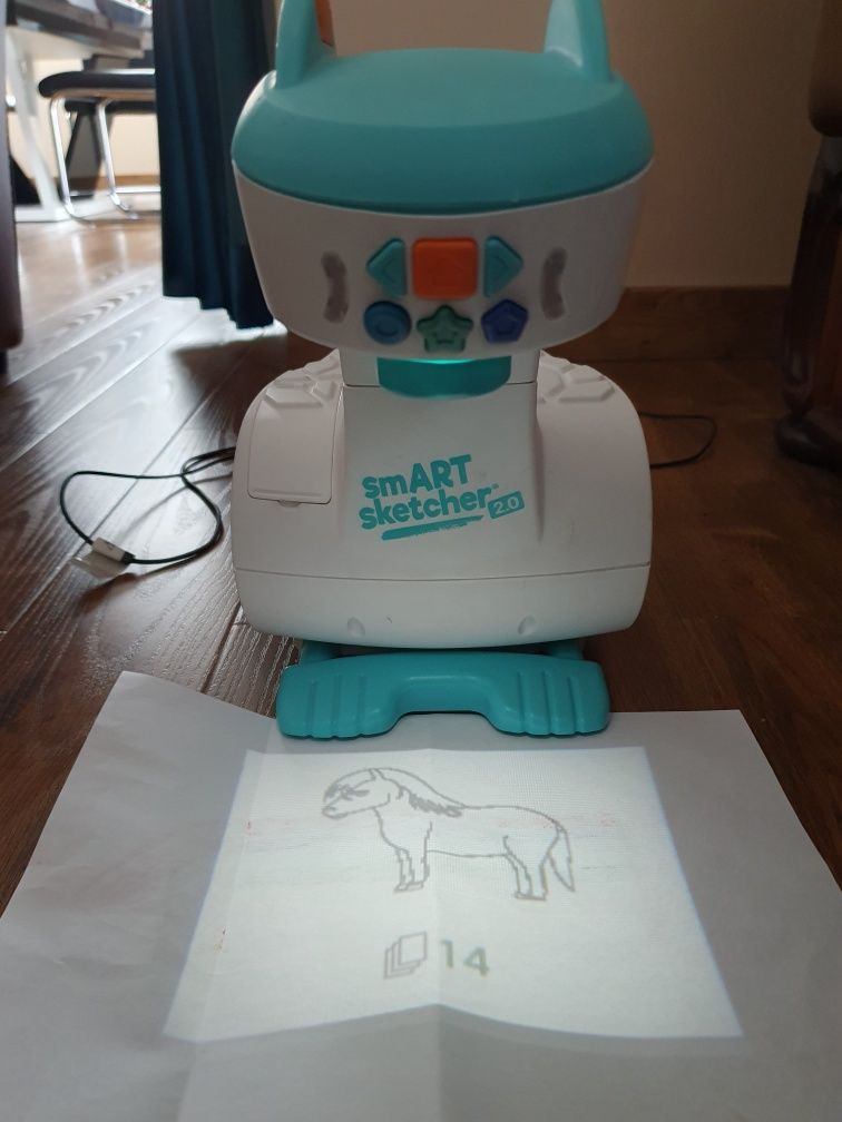 Projektor Smart Sketcher 2.0 SSP176 RZUTNIK DO RYSOWANIA i kabel usb