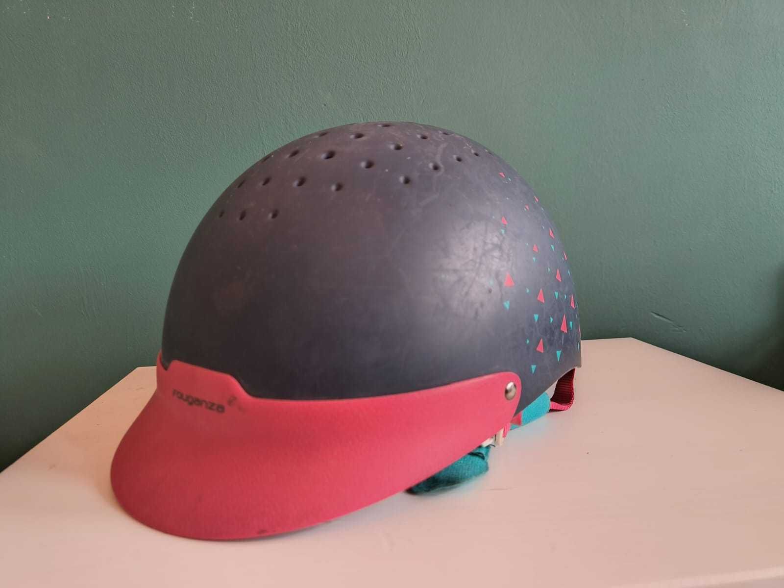 Toczek jeździecki/ kask do jazdy konnej