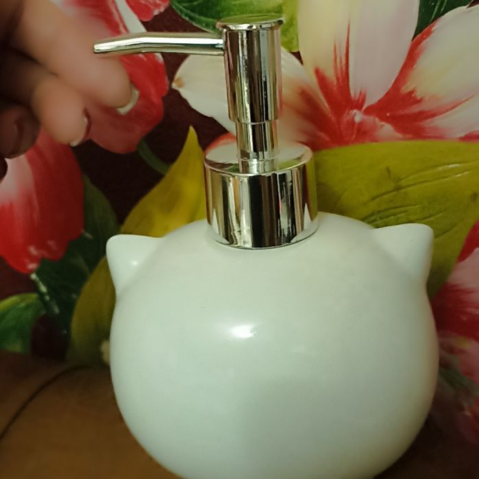 Дозатор для рідкого мила MBM MY HOME Cute Cat, White
Кнопкові
Зас