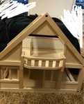 drewniany domek do zabawy dla lalek plan toys