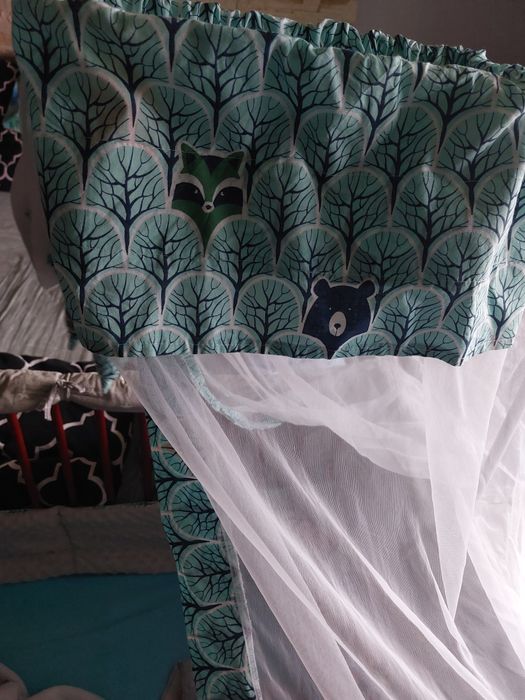 Baldachim do łóżeczka