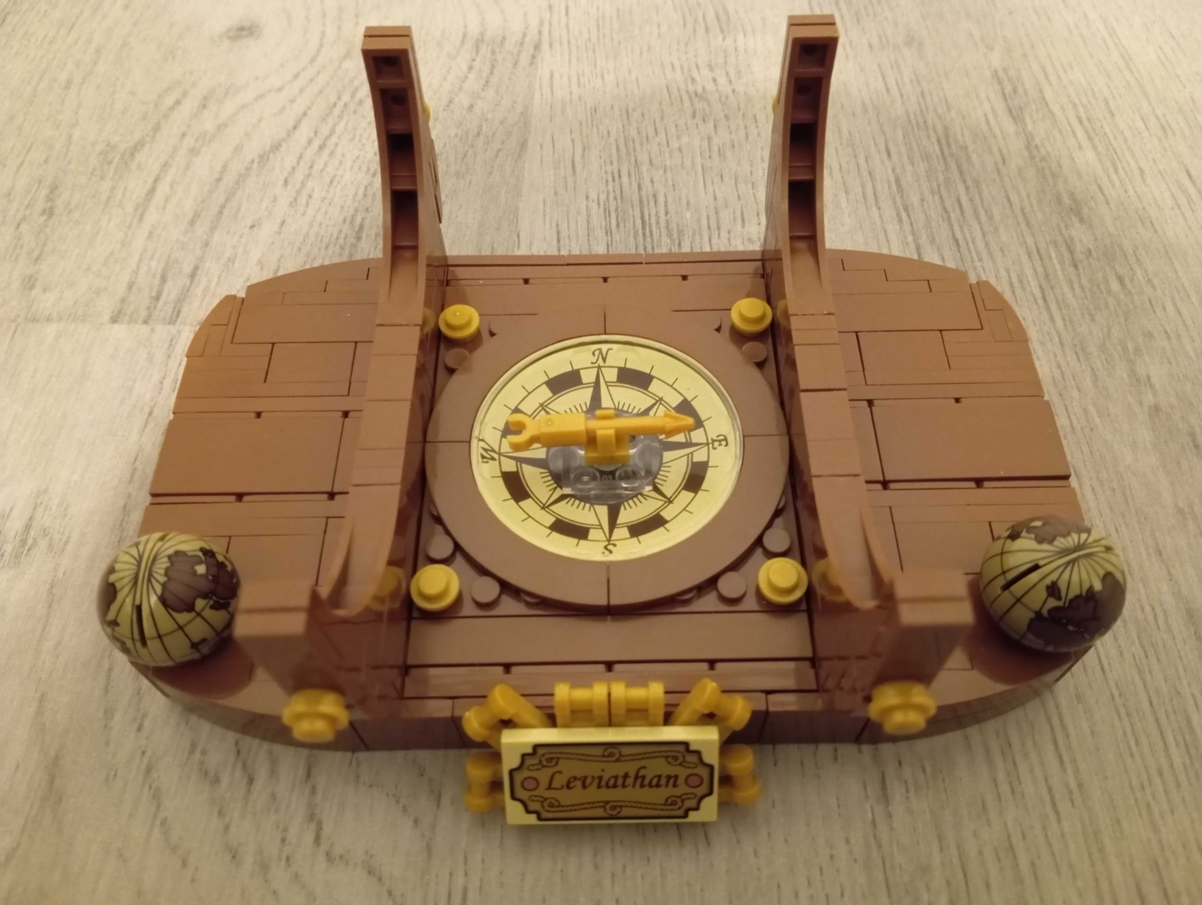 Statek w butelce - klocki LEPIN. Odpowiednik LEGO 92177.