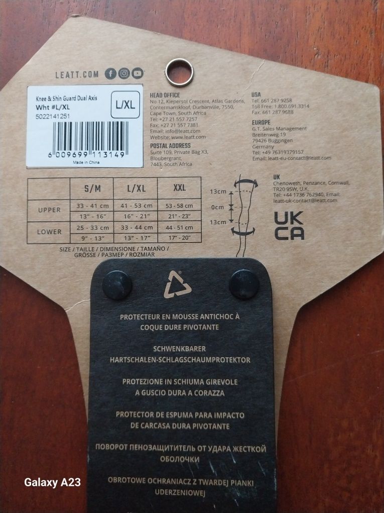 Наколінники Leatt L/XL