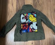 Kurtka khaki Mickey rozm 116