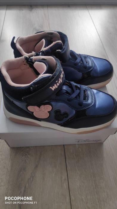 Botki COOL CLUB  MINNIE MOUSE  niebieskie 30