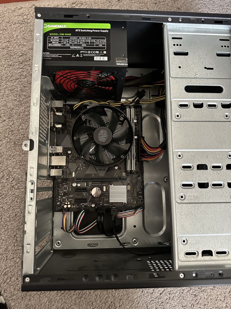 Продам пк компютер intel i3 9100 asus prime h310m-k