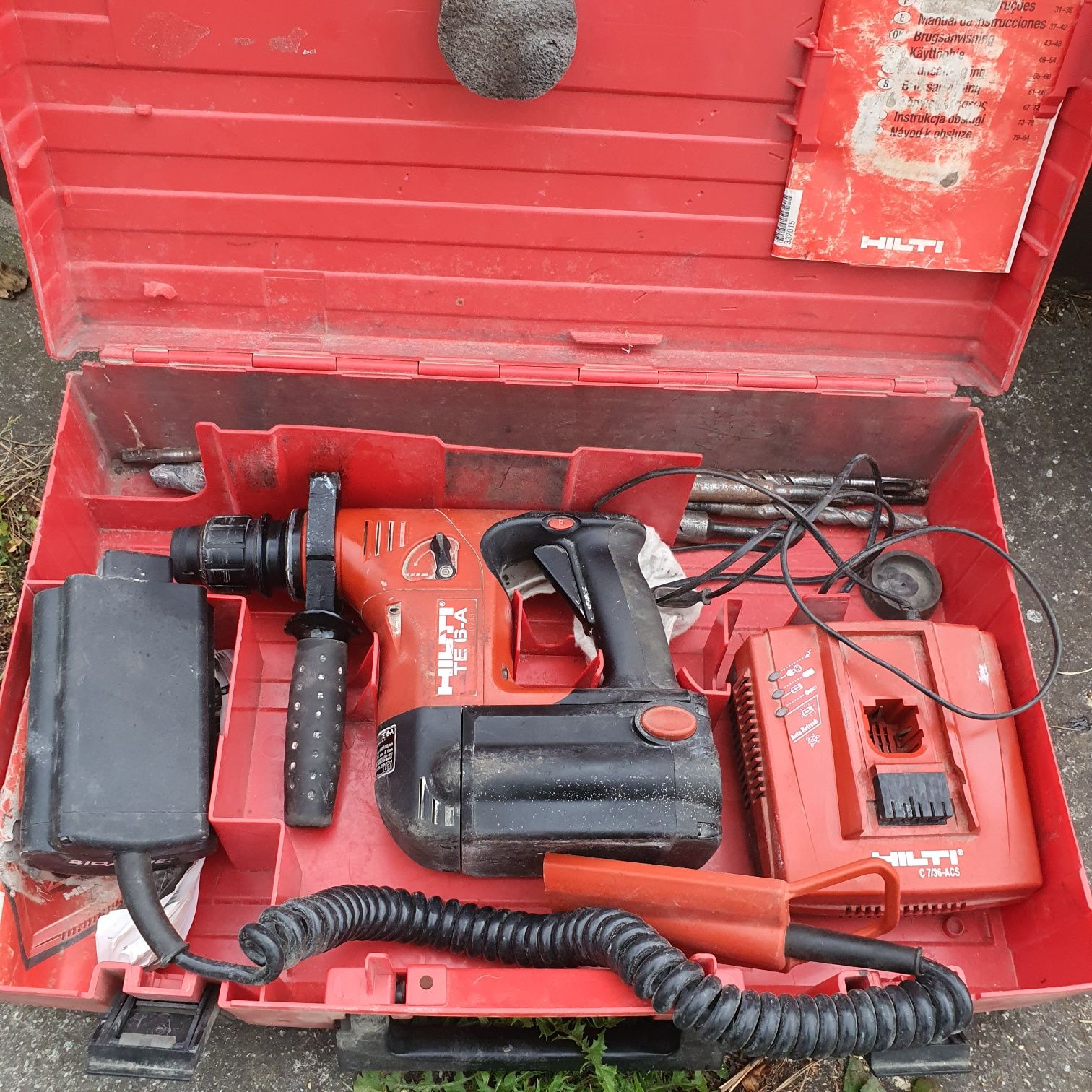 Hilti TE 6A z akumulatorem