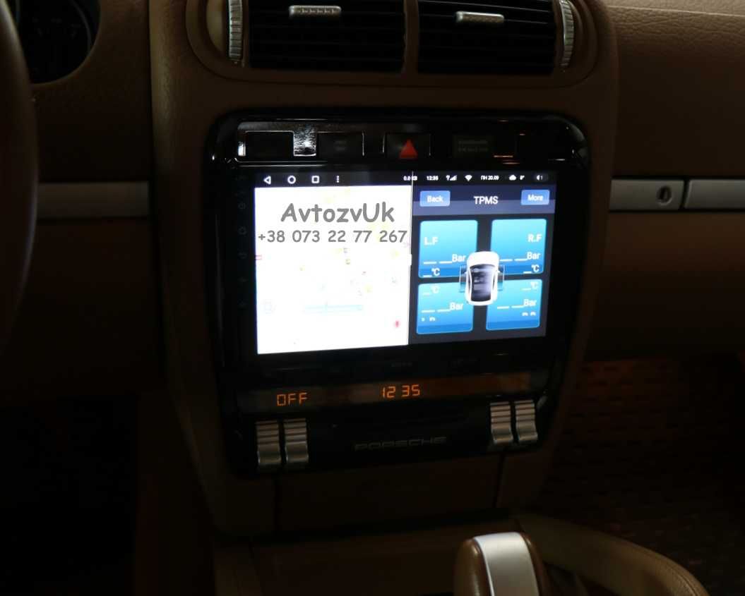 Магнитола CAYENNE Porsche 955 957 Каен GPS TV 2 дин CarPlay Android 14