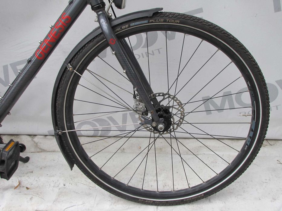 Wysoki miejski gravel GENESIS! Alu, Single, tarcze!, rozm. 59 DB stan