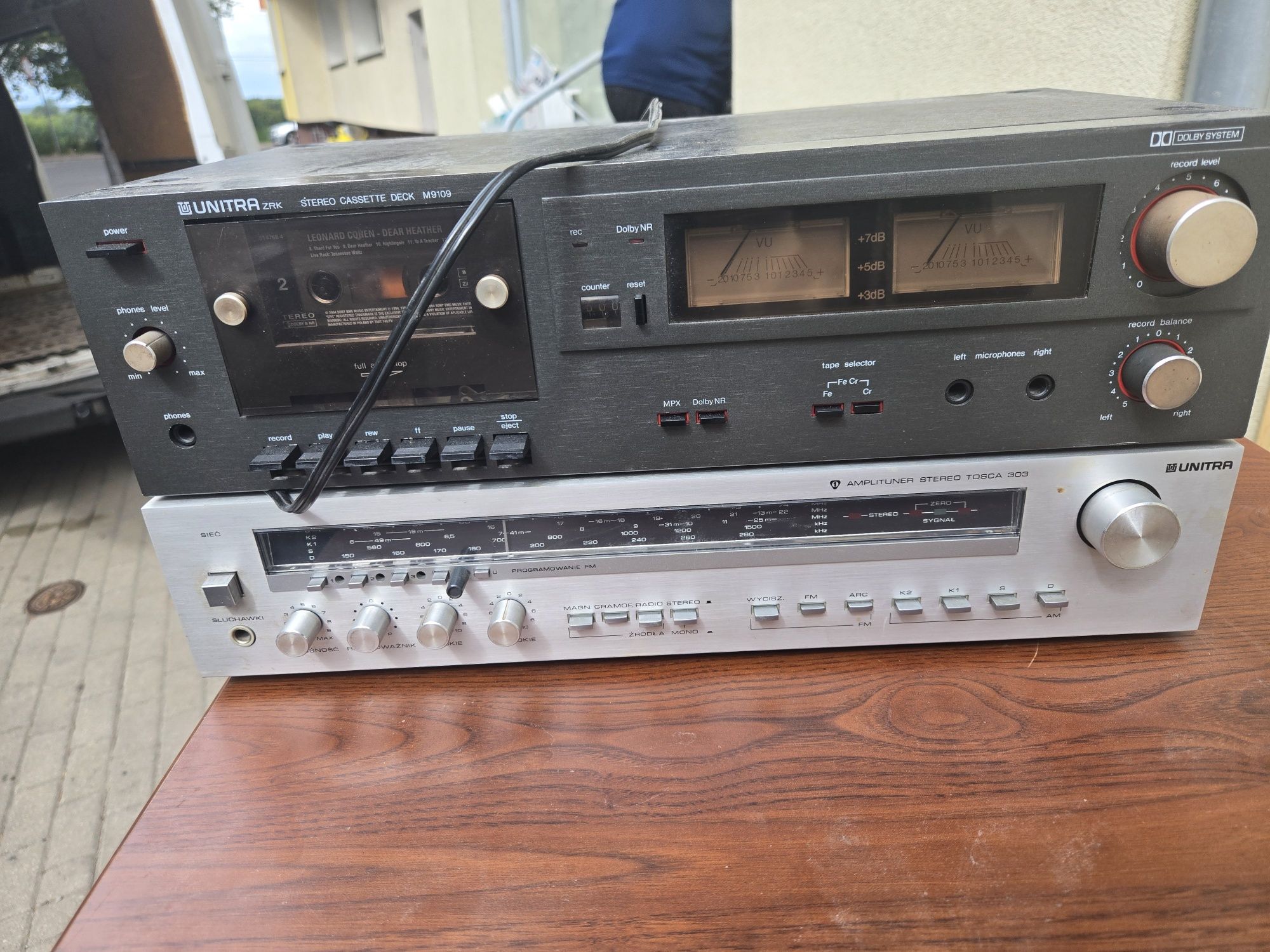 Amplitunery Unitra Diora Tosca stereo