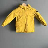 Dziecięca żółta kurtka przeciwdeszczowa sztormiak rozm. 104 Regatta