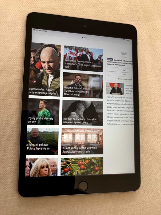 BATERIA 98% iPad Mini 3 16GB wifi szary