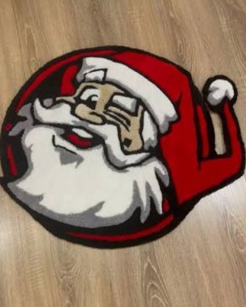 Новогодние тафтинговые коврики