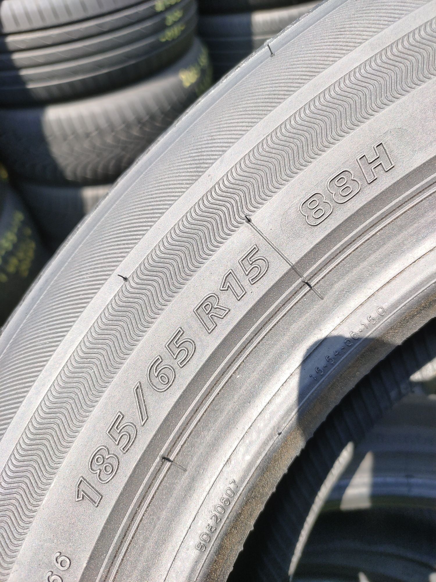 2x 185/65R15 Bridgestone Ecopia EP001S 2019r 7mm FAKTURA ADIGO