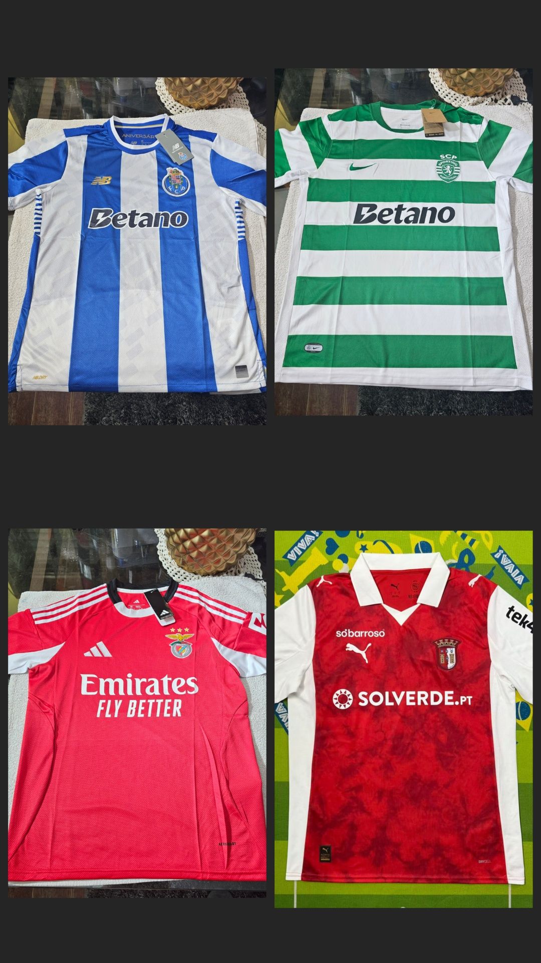 Camisolas Futebol