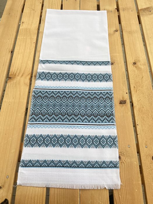 Рушник домотканний машинна вишивка