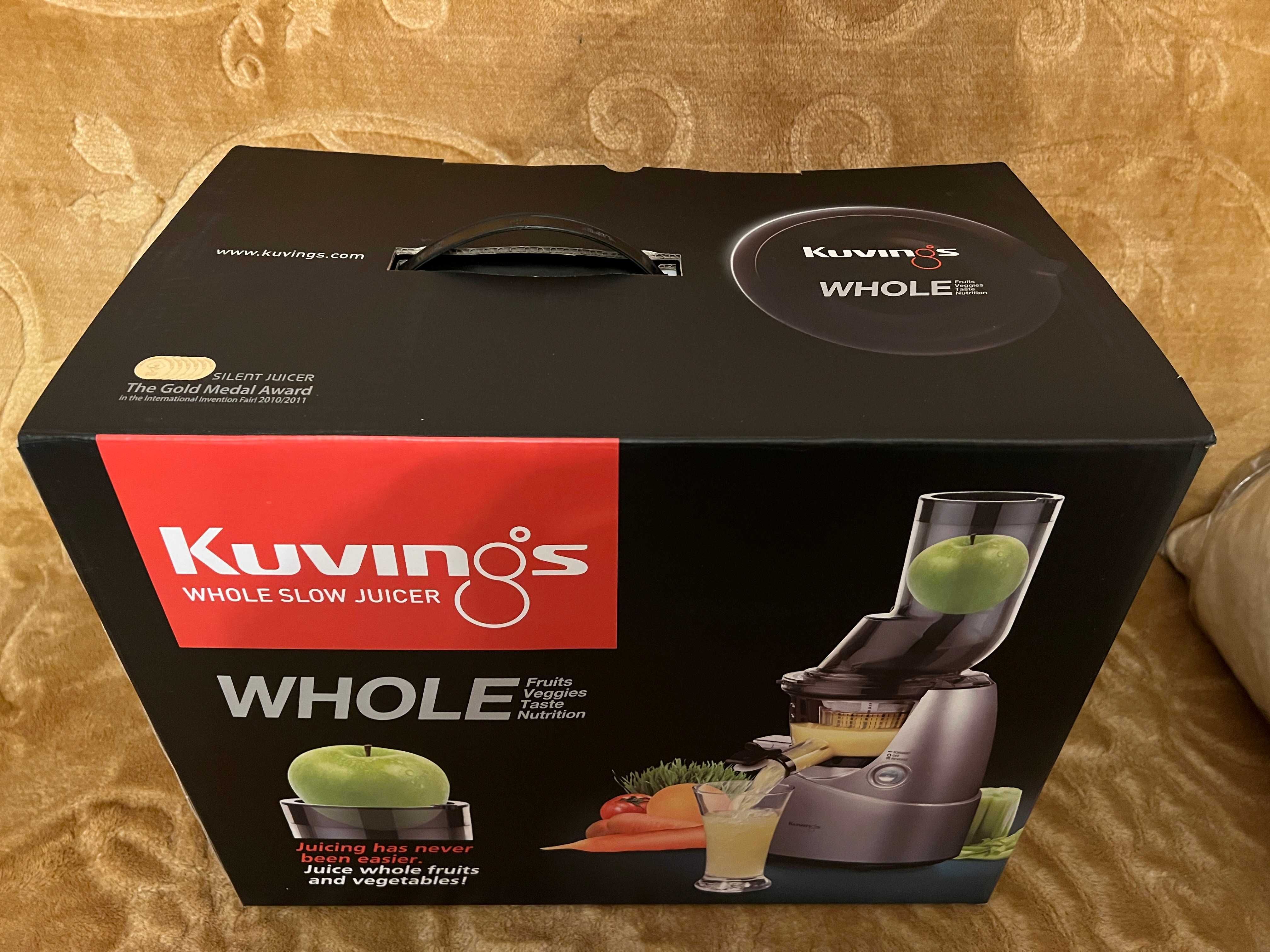 Wyciskarka wolnoobrotowa KUVINGS B6000 WHOLE JUICER + dużo gadżetów
