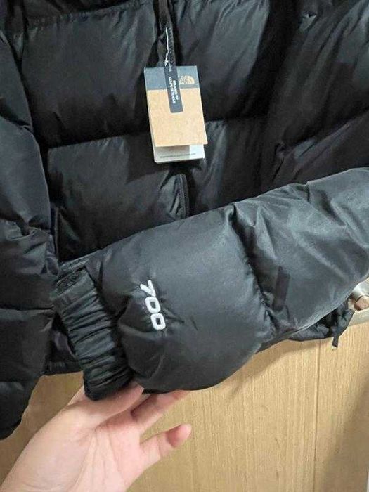 Czarny_TheNorthFace700_Kurtka zimowa_damskie ASIA.XS