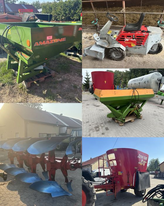 Wynajmę / wypożyczę maszyny rolnicze agregat wał rozrzutnik pług