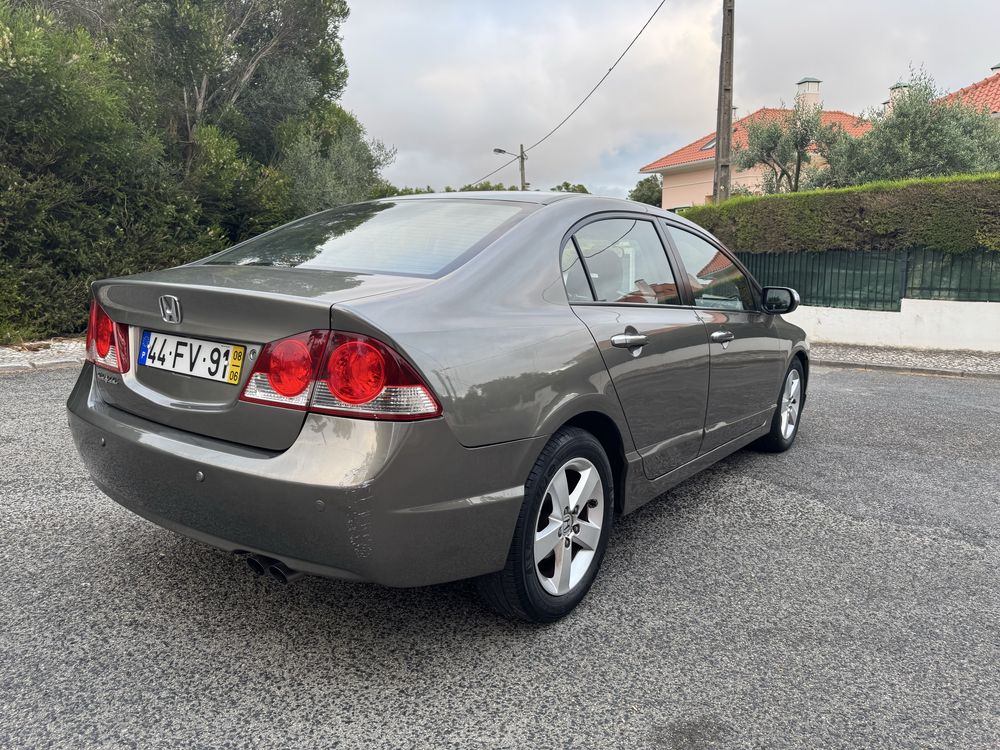 HONDA CIVIC 1.8 GASOLINA   140 CAVALOS  91.000 KMS NACIONAL  2008