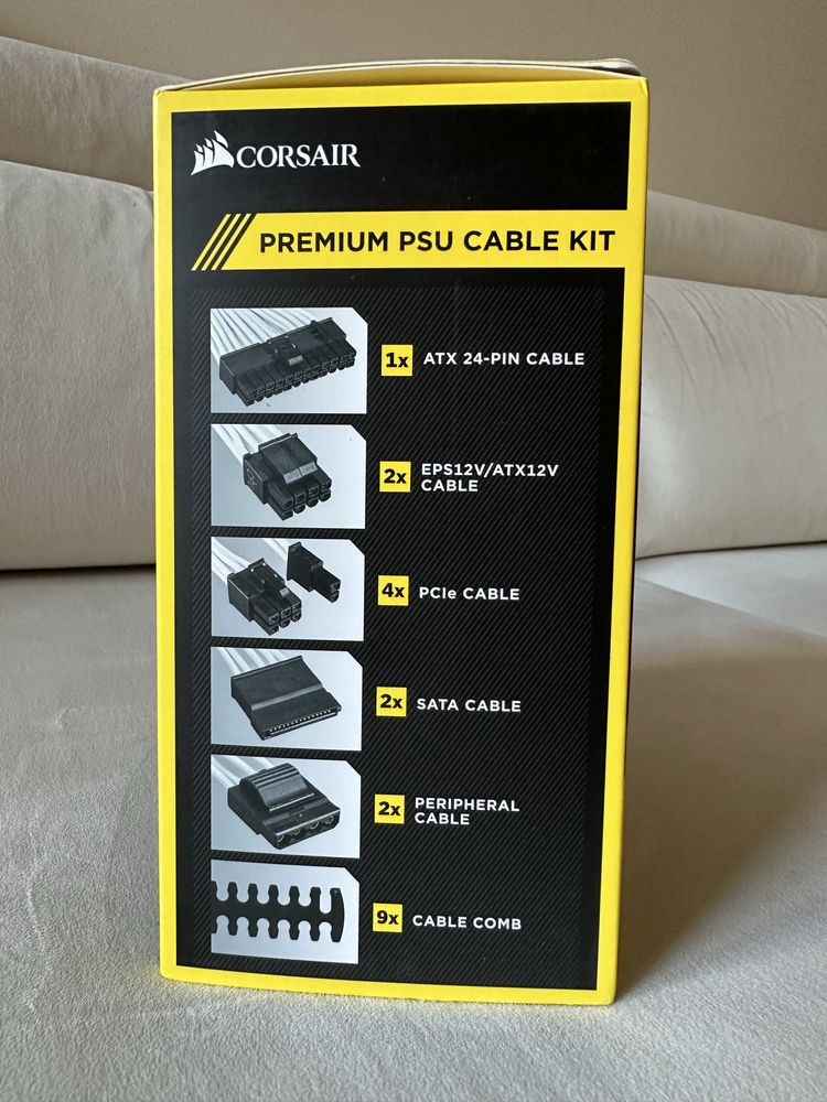Cabos corsair Premium PSU Cable Kit