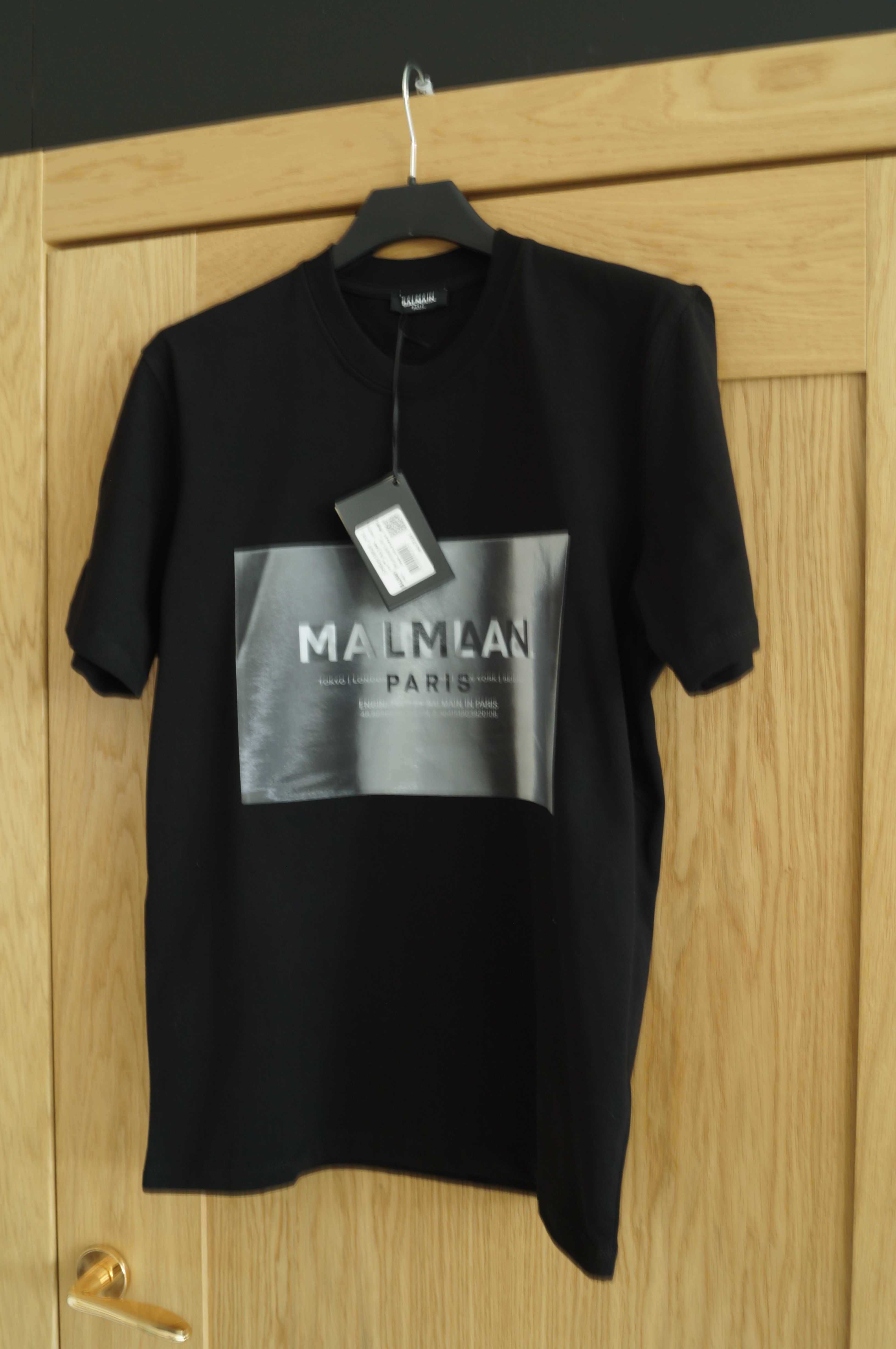 Koszulka T- shirt męska Balmain model Main lab Holographic L Nowa