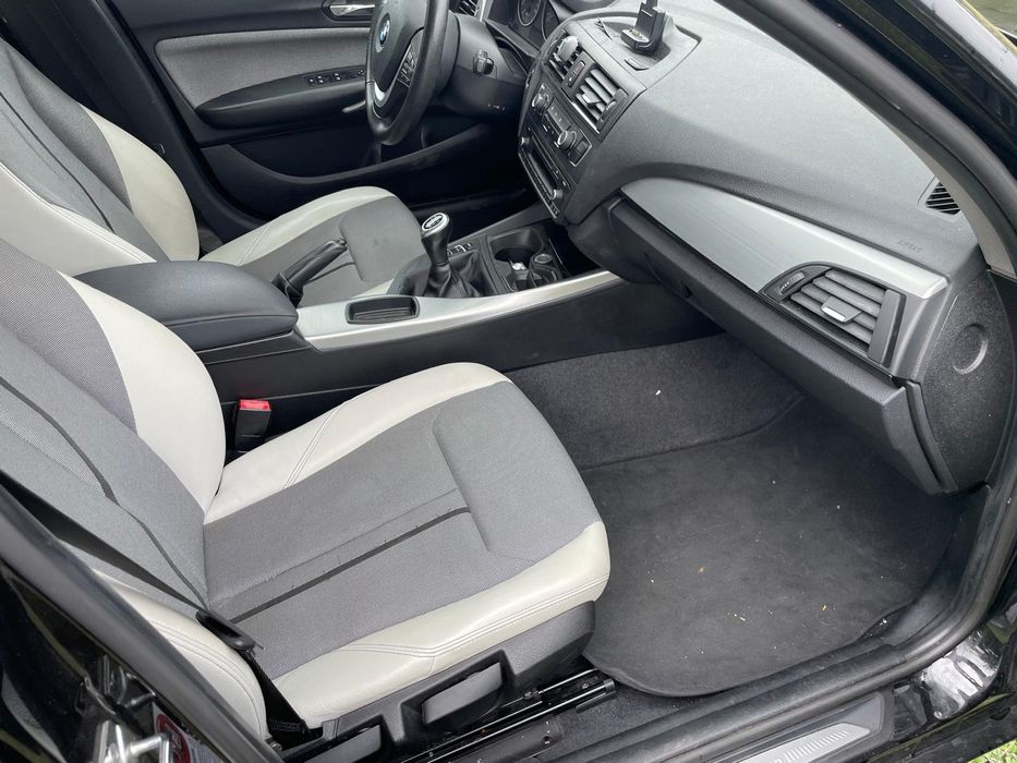 Srodek fotele siedzenia kanapa urban bmw f20 2012r pół skora boczki