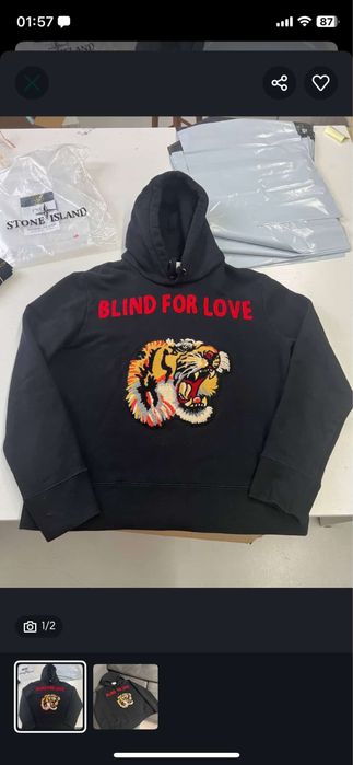 Худі gucci blind for love