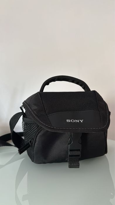 Conjunto Sony - Câmara + Microfone + Objetiva