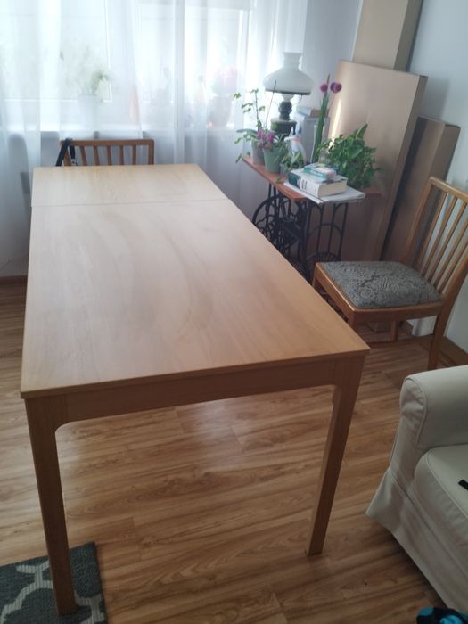 Stół Ikea ekedalen 120/180x80 dąb