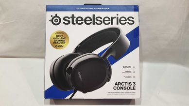 Słuchawki nauszne Steelseries Arctis 3 Console Black jak NOWE.
