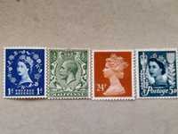 Sprzedam stare znaczki pocztowe Wielkiej Brytanii: King George 5 i Que