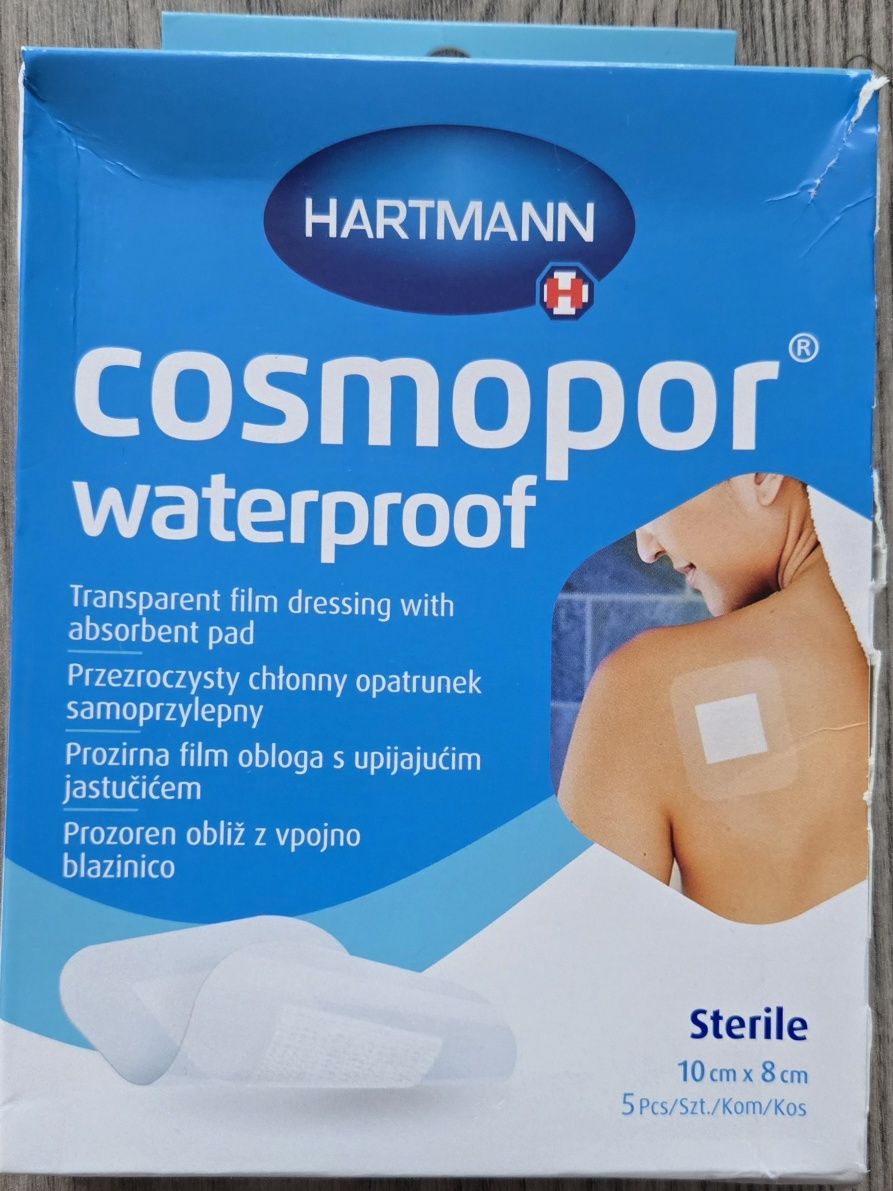 Cosmopor waterproof sterile 10cm x 8cm opatrunek wodoodporny