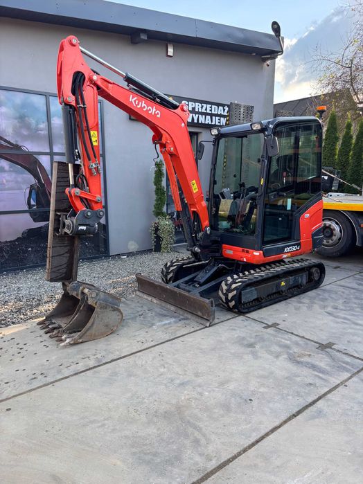 Minikoparka Kubota KX030 z 2021r.głowica powertilt  U-48,U-36,KX080.