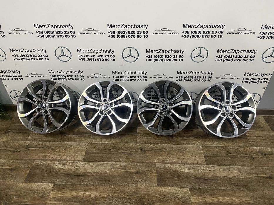 Mercedes w 205 204  212 211 диски  r17 оригінал