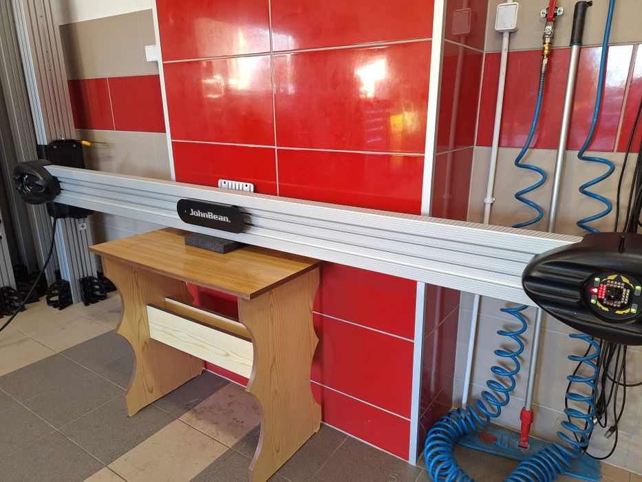 John Bean 3D x-cel geometria kół zbieżność