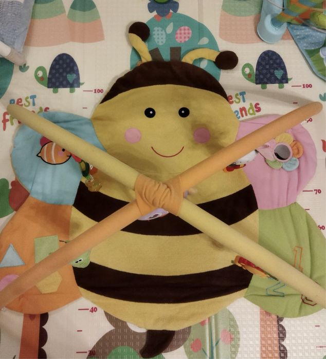 Дитячий розвиваючий коврик Бджілка